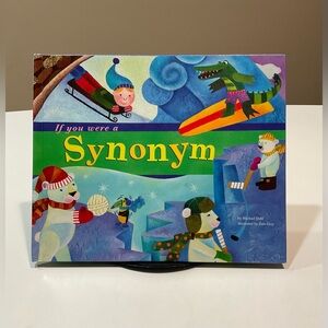 🌱🌱🌱Hard Cover Big Book of Synonyms, 24 Pages